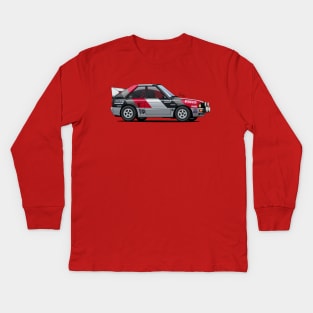 Sport A1 A2 Rally Group B Cartoon Kids Long Sleeve T-Shirt